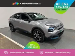 Grey Used 2022 Citroën e-C4 Shine Hatchback | £11,697 (Fair price)