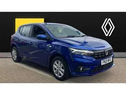 Blue Used 2021 Dacia Sandero Comfort Hatchback | £10,248 (Good price)