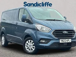 Blue Used 2023 Ford Transit Custom Limited Van | £17,500 (Fair price)
