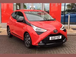 Chili red Used 2021 Toyota Aygo Trend Hatchback | £13,490 (Fair price)