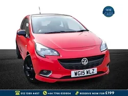 Red Used 2015 Vauxhall Corsa Edition Hatchback | £4,485 (Good price)