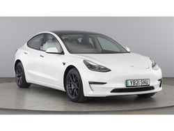 White Used 2021 Tesla Model 3 Long Range RWD Sedan | £15,750 (Fair price)