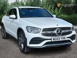 White Used 2019 Mercedes GLC220 AMG line Coupe | £26,999 (Fair price)