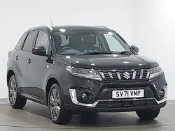 Black Used 2021 Suzuki Vitara SZ-T SUV | £13,998 (Fair price)