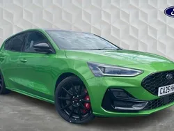 Green New 2025 Ford Focus ST Hatchback | £33,000 (Good price)