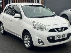 White Used 2016 Nissan Micra Acenta Hatchback | £2,999 (Fair price)