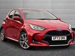 Red Used 2023 Toyota Yaris Hybrid Hatchback | £20,995 (Expensive)