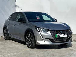 Grey Used 2021 Peugeot e-208 GT Hatchback | £11,540 (Fair price)