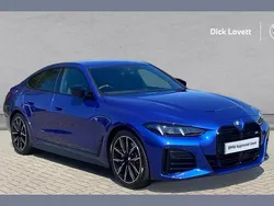 Blue New 2025 BMW M440 M Sport Sedan | £55,999 (A bit pricey)