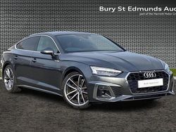 Grey Used 2022 Audi A5 Sportback S-Line Hatchback | £26,966 (Fair price)
