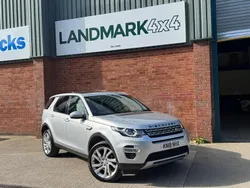 Silver Used 2018 Land Rover Discovery Sport HSE Luxury SUV | £13,475 (Fair price)