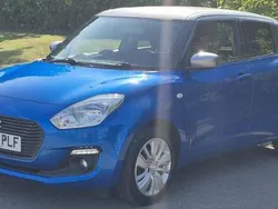 Blue/silver Used 2017 Suzuki Swift SZ-T Hatchback | £5,600 (Fair price)