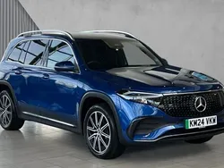 Spectral blue metallic Used 2024 Mercedes EQB350 Executive SUV | £32,347