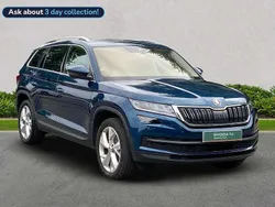 Blue Used 2018 Skoda Kodiaq SUV | £21,419 (Fair price)