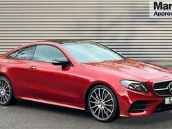 Red Used 2018 Mercedes E300 AMG Line Premium Plus Coupe | £25,888 (Expensive)