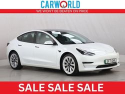 White Used 2021 Tesla Model 3 Sedan | £19,400 (Fair price)