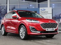 Red Used 2022 Ford Kuga Vignale SUV | £22,596 (Fair price)