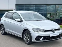 Silver Used 2022 VW Polo R-line Hatchback | £18,195 (Fair price)