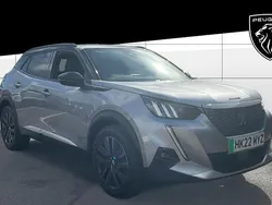 Grey Used 2022 Peugeot e-2008 Premium SUV | £13,430 (A bit pricey)