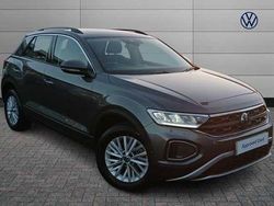 Grey Used 2024 VW T-Roc Life SUV | £22,599 (Fair price)