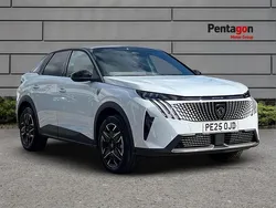 White New 2025 Peugeot 3008 GTi SUV | £32,080 (Expensive)