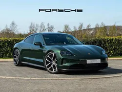 Oak green metallic neo New 2024 Porsche Taycan 4S Sedan | £87,990