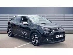 Black Used 2022 Citroën C3 PureTech Hatchback | £11,380 (Fair price)