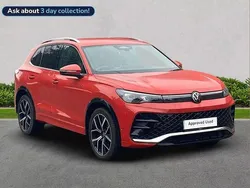 Red Used 2024 VW Tiguan R-line SUV | £35,100 (Expensive)