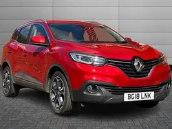 Flame red Used 2018 Renault Kadjar Dynamique SUV | £9,495 (Good price)