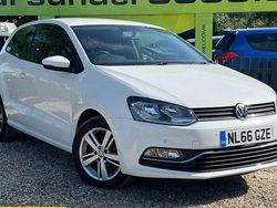 White Used 2016 VW Polo Match Hatchback | £7,725 (Fair price)