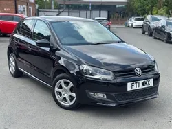 Black Used 2011 VW Polo Hatchback | £4,185 (Fair price)