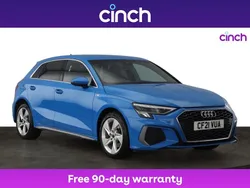Blue Used 2021 Audi A3 e-tron S-Line Hatchback | £17,619 (Fair price)