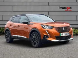 Orange Used 2024 Peugeot e-2008 GTi SUV | £17,000 (Fair price)