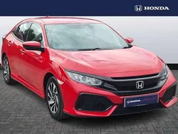 Red Used 2019 Honda Civic SE Hatchback | £11,595 (Good price)