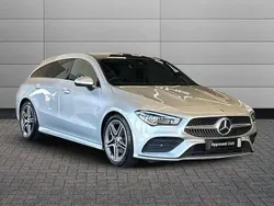Mojave silver Used 2022 Mercedes CLA180 AMG Line Premium Plus Sedan | £23,795 (Good price)