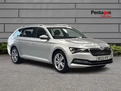 Silver Used 2022 Skoda Superb SE L Estate | £20,799 (Fair price)