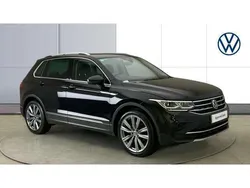 Black Used 2021 VW Tiguan Elegance SUV | £24,000 (Fair price)