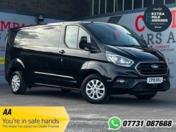 Black Used 2019 Ford Transit Custom Limited Van | £17,994 (Fair price)