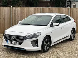 White Used 2017 Hyundai Ioniq Premium Sedan | £9,500 (Fair price)