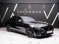 Black Used 2019 Mercedes E350 AMG line Sedan | £26,490