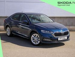 Petrol blue metallic Used 2022 Skoda Octavia SE L Hatchback | £18,995 (Fair price)