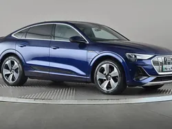 Blue Used 2023 Audi e-tron S-Line SUV | £26,777 (Fair price)