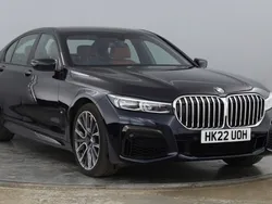 Black Used 2022 BMW 740 M Sport Sedan | £36,500 (Good price)
