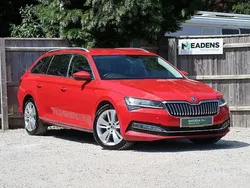 Velvet red metallic Used 2019 Skoda Superb SE L Estate | £18,995 (Fair price)