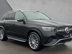 Obsidian black metallic Used 2025 Mercedes GLE450 AMG AMG Line Premium SUV | £66,980 (Good price)