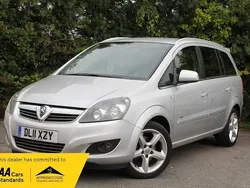 Silver Used 2011 Vauxhall Zafira SRi MPV | £3,499 (Good price)