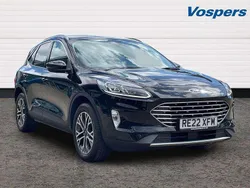 Black Used 2022 Ford Kuga Titanium SUV | £20,950 (Fair price)