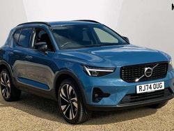 Blue Used 2024 Volvo XC40 Ultra SUV | £35,498 (Expensive)