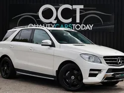 White Used 2012 Mercedes ML250 SUV | £11,995 (Fair price)