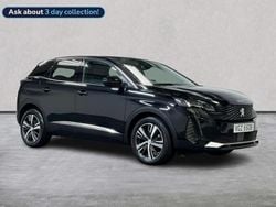 Black Used 2021 Peugeot 3008 Allure Hatchback | £14,499 (Fair price)